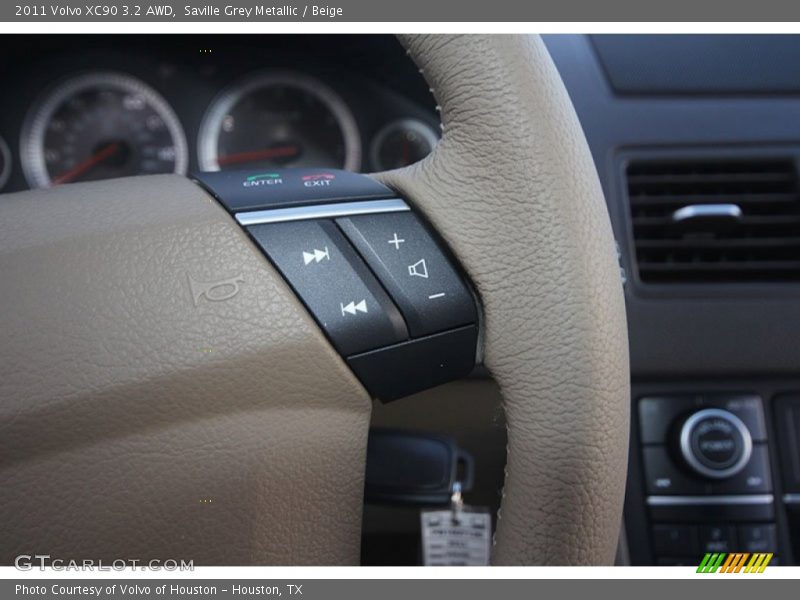 Saville Grey Metallic / Beige 2011 Volvo XC90 3.2 AWD