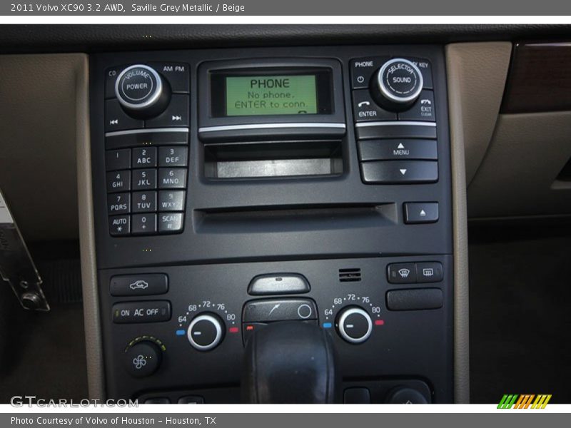 Saville Grey Metallic / Beige 2011 Volvo XC90 3.2 AWD