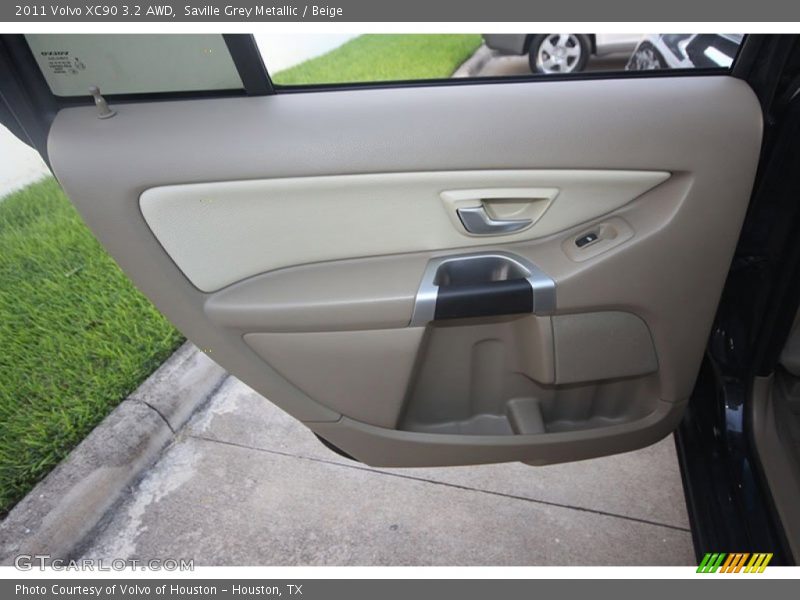 Saville Grey Metallic / Beige 2011 Volvo XC90 3.2 AWD