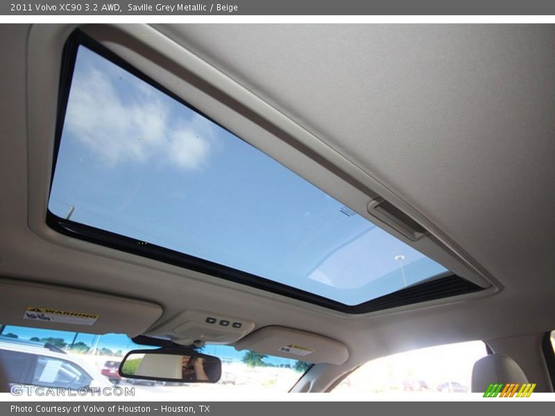 Saville Grey Metallic / Beige 2011 Volvo XC90 3.2 AWD