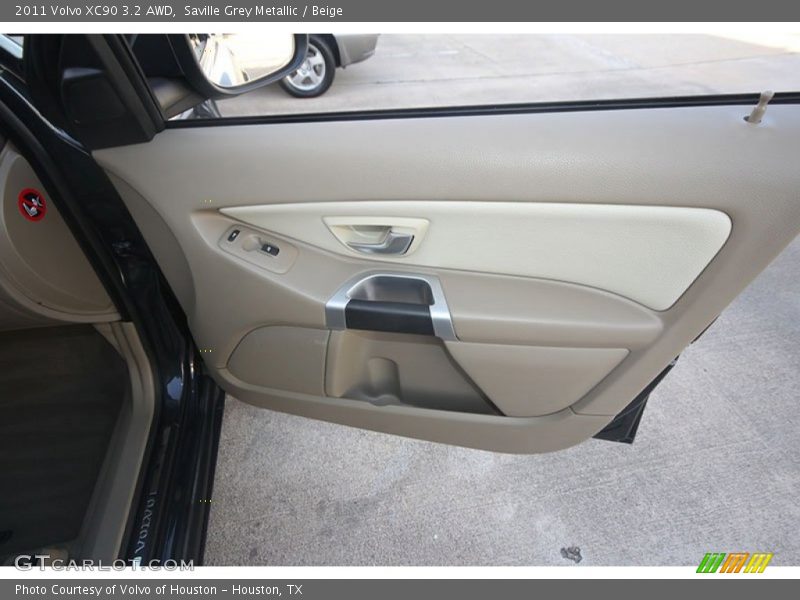 Saville Grey Metallic / Beige 2011 Volvo XC90 3.2 AWD