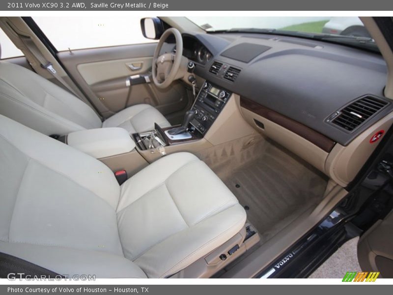 Saville Grey Metallic / Beige 2011 Volvo XC90 3.2 AWD