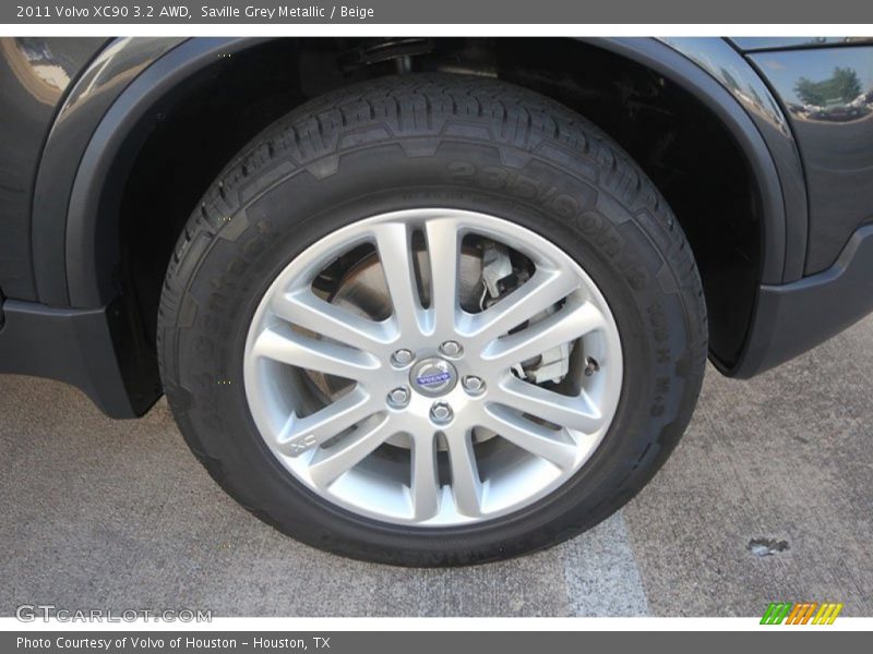 Saville Grey Metallic / Beige 2011 Volvo XC90 3.2 AWD