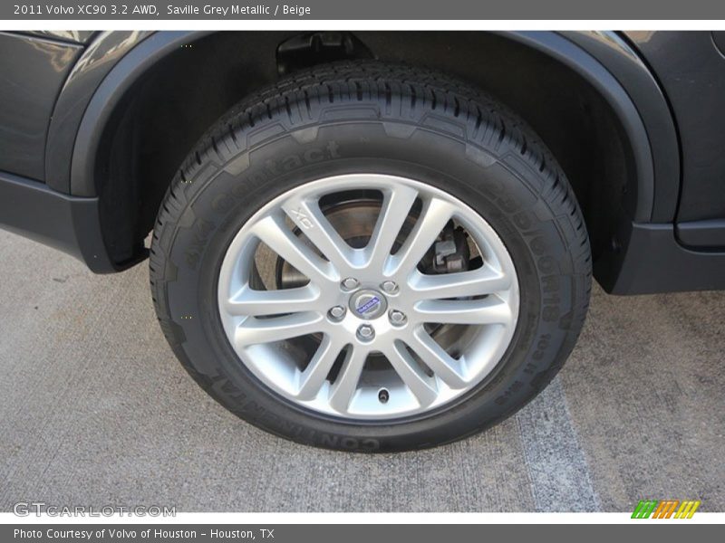 Saville Grey Metallic / Beige 2011 Volvo XC90 3.2 AWD