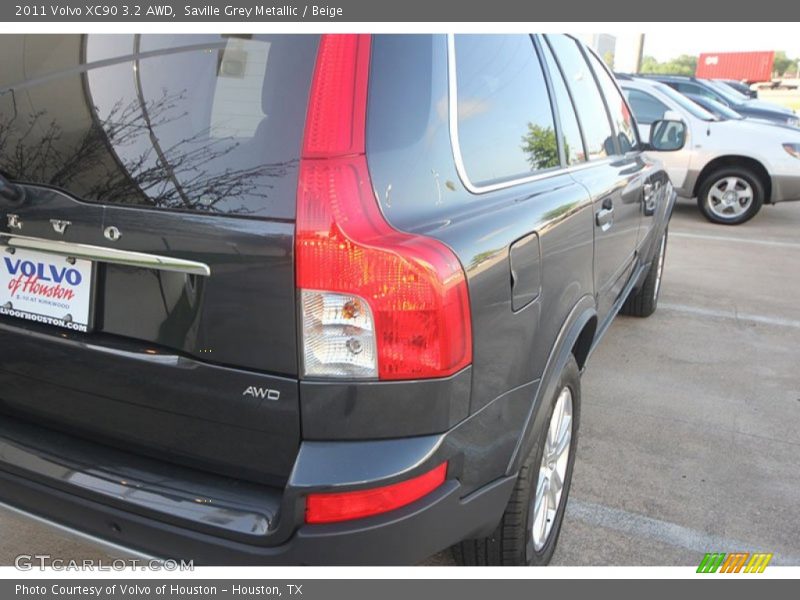 Saville Grey Metallic / Beige 2011 Volvo XC90 3.2 AWD