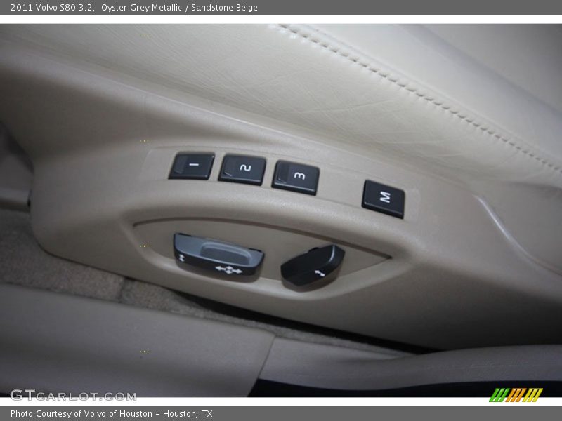 Oyster Grey Metallic / Sandstone Beige 2011 Volvo S80 3.2
