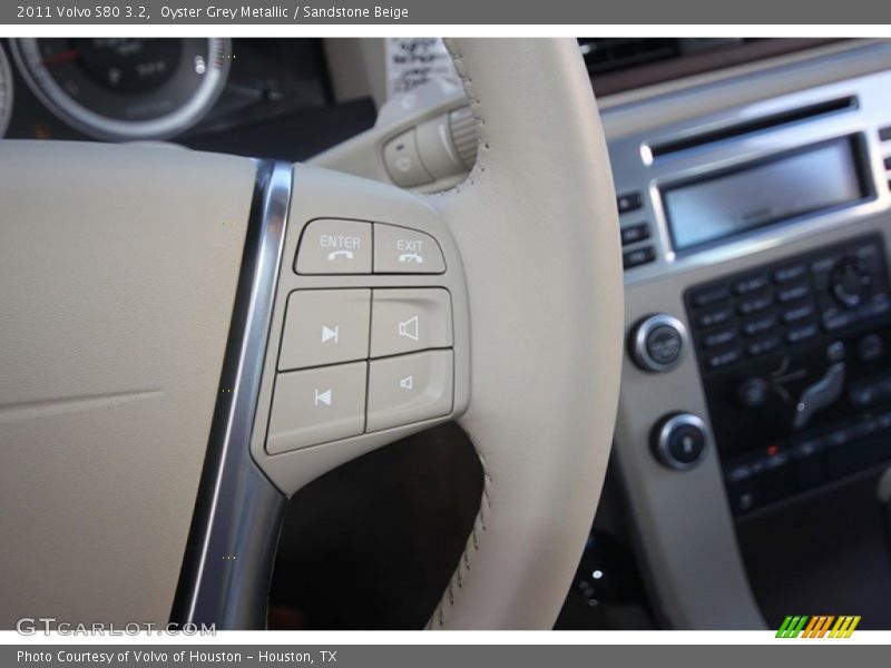 Oyster Grey Metallic / Sandstone Beige 2011 Volvo S80 3.2