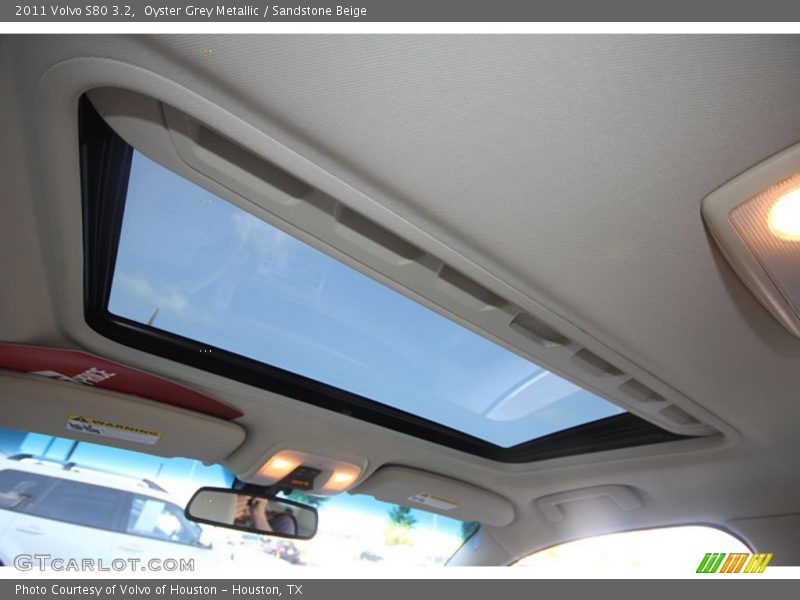 Oyster Grey Metallic / Sandstone Beige 2011 Volvo S80 3.2