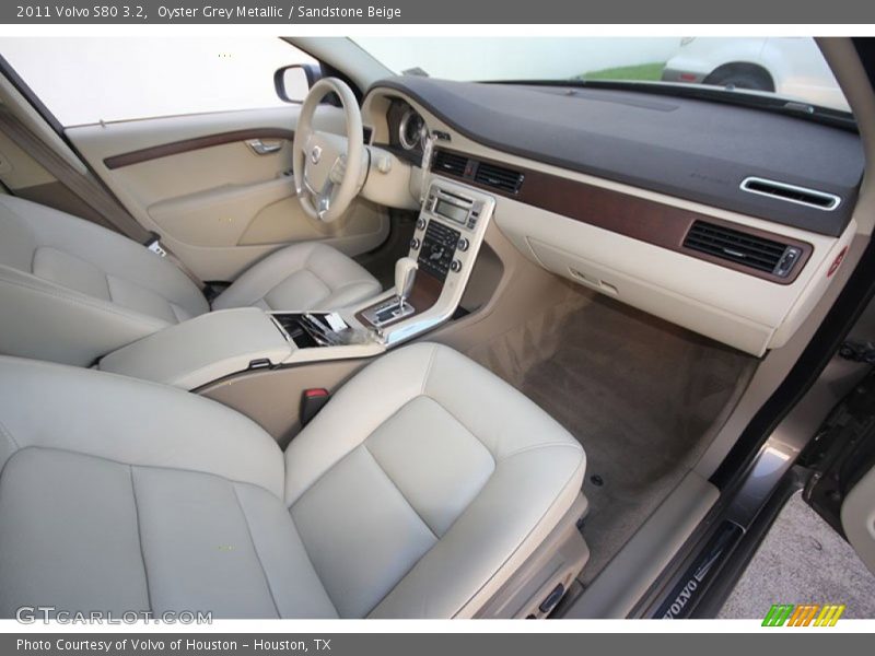 Oyster Grey Metallic / Sandstone Beige 2011 Volvo S80 3.2