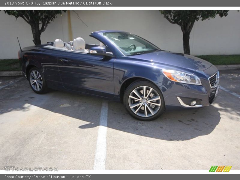 Caspian Blue Metallic / Calcite/Off Black 2013 Volvo C70 T5
