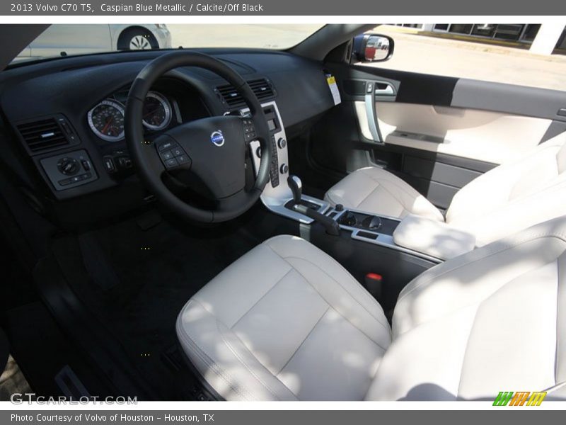  2013 C70 T5 Calcite/Off Black Interior