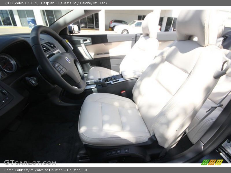 Caspian Blue Metallic / Calcite/Off Black 2013 Volvo C70 T5
