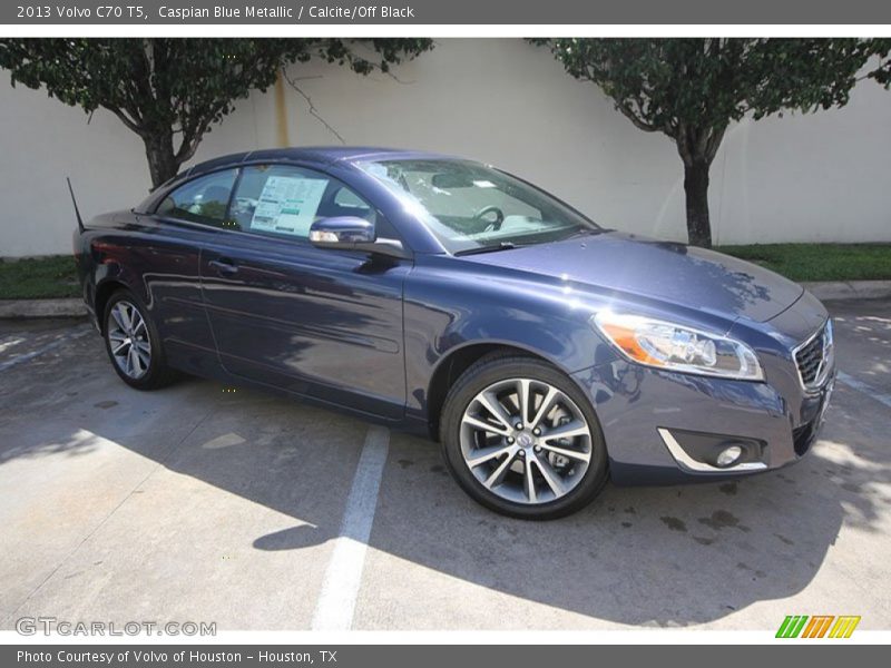 Caspian Blue Metallic / Calcite/Off Black 2013 Volvo C70 T5