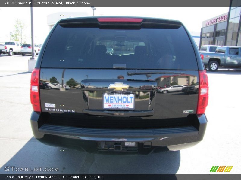 Black / Ebony 2010 Chevrolet Suburban LS 4x4