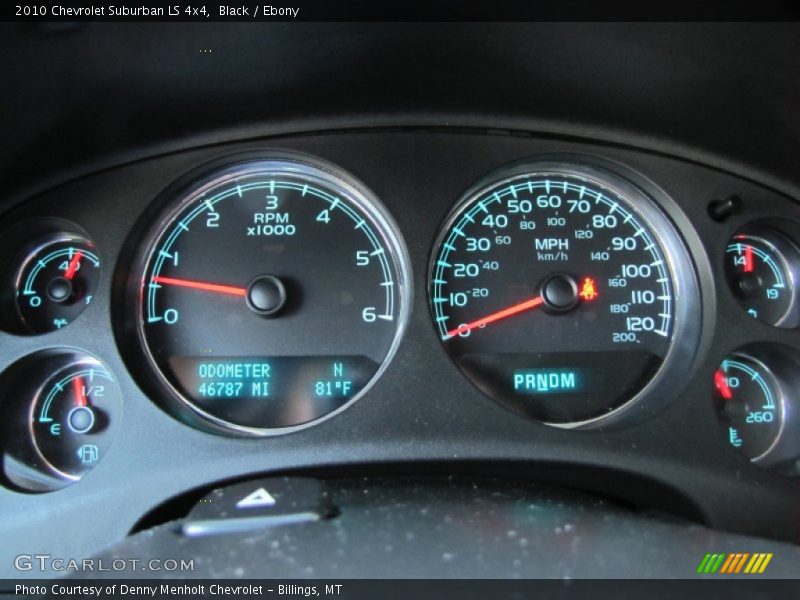 Black / Ebony 2010 Chevrolet Suburban LS 4x4