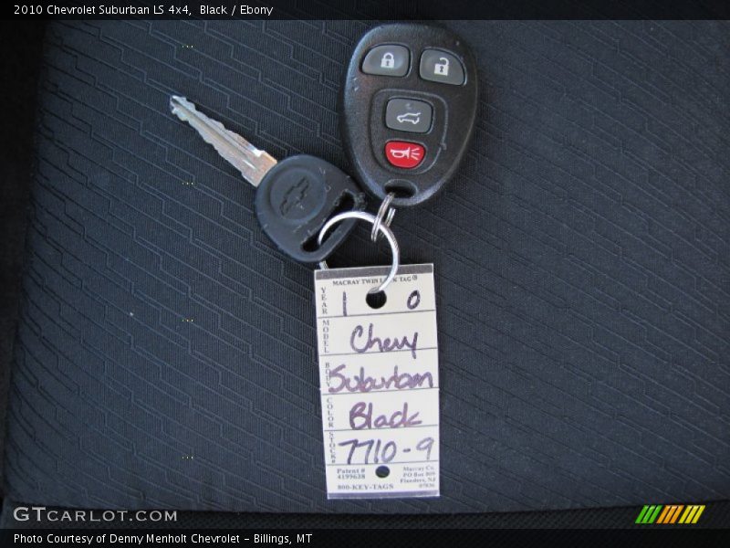 Black / Ebony 2010 Chevrolet Suburban LS 4x4