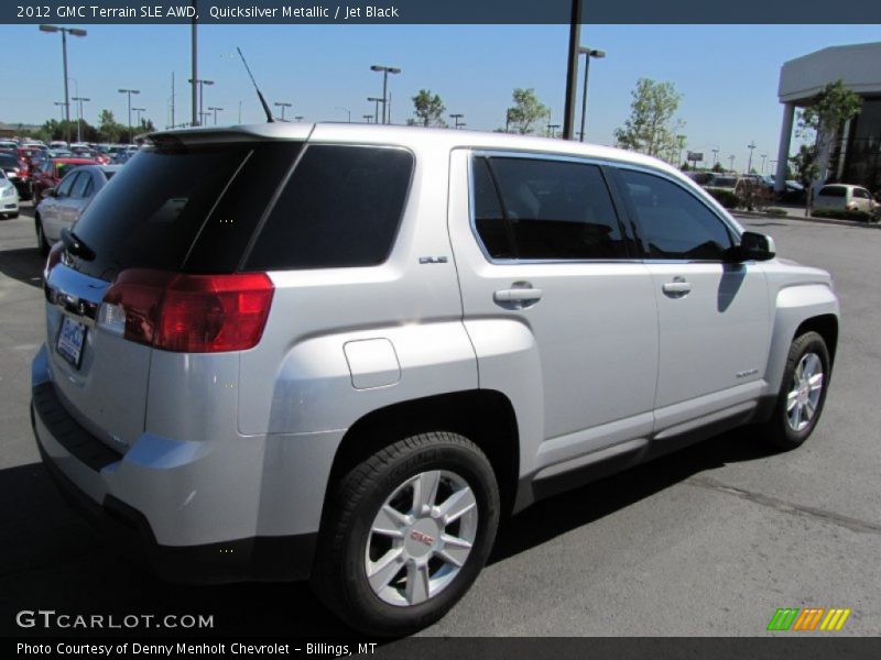 Quicksilver Metallic / Jet Black 2012 GMC Terrain SLE AWD