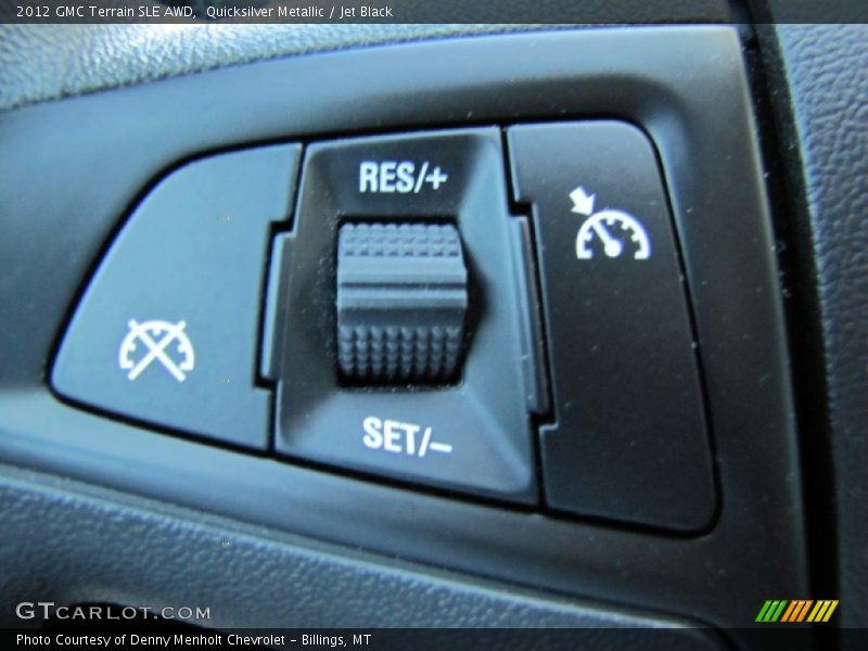 Quicksilver Metallic / Jet Black 2012 GMC Terrain SLE AWD