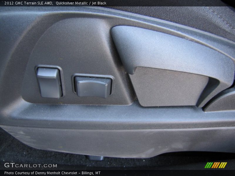 Quicksilver Metallic / Jet Black 2012 GMC Terrain SLE AWD
