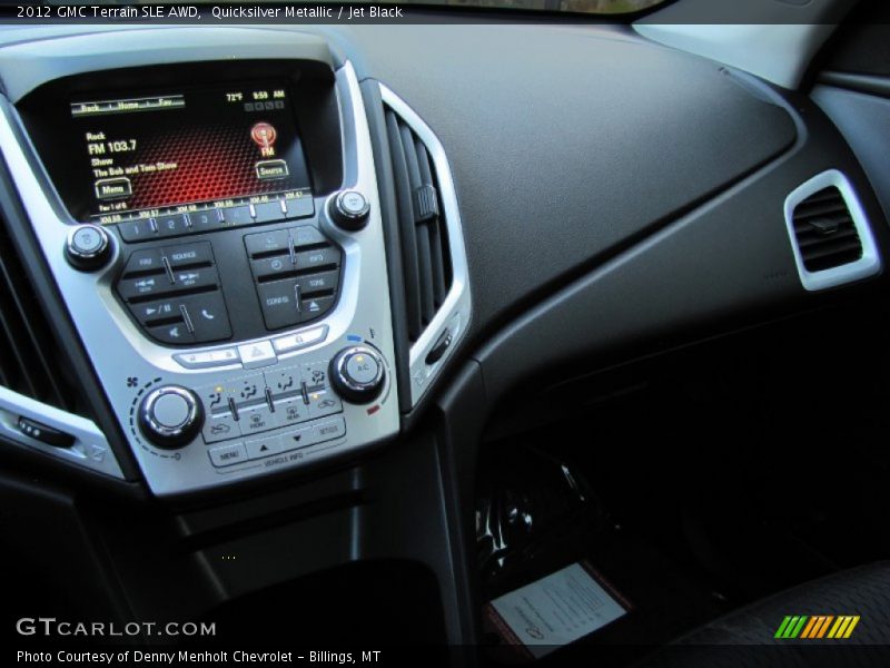 Quicksilver Metallic / Jet Black 2012 GMC Terrain SLE AWD