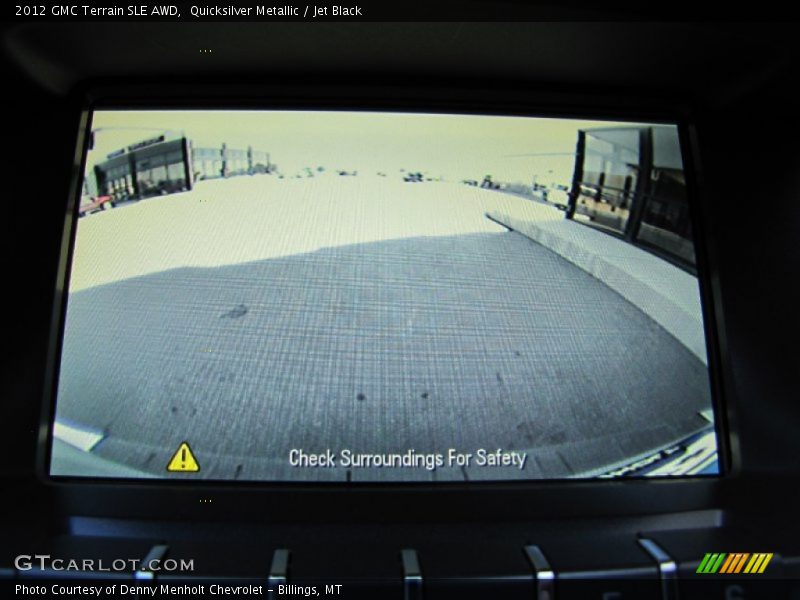Quicksilver Metallic / Jet Black 2012 GMC Terrain SLE AWD