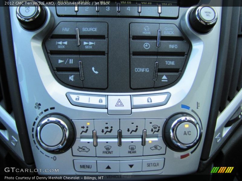 Quicksilver Metallic / Jet Black 2012 GMC Terrain SLE AWD