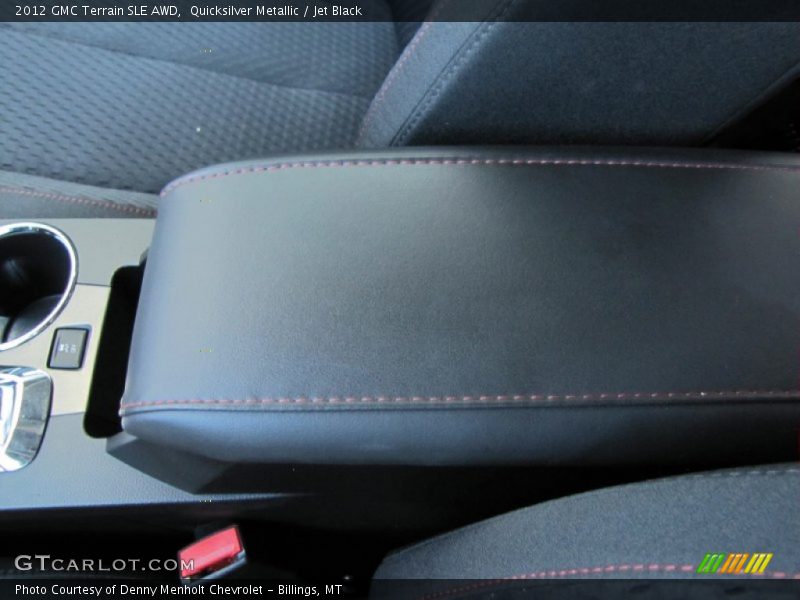 Quicksilver Metallic / Jet Black 2012 GMC Terrain SLE AWD