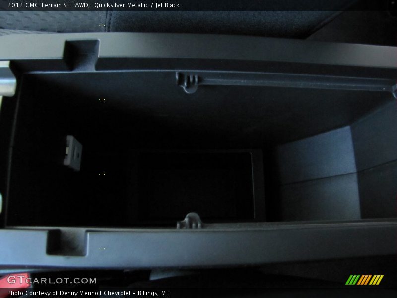 Quicksilver Metallic / Jet Black 2012 GMC Terrain SLE AWD