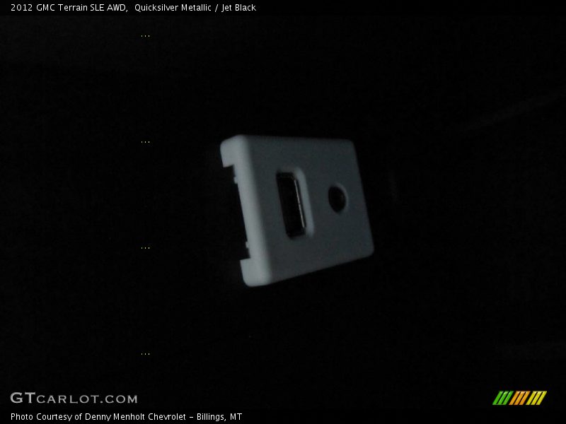 Quicksilver Metallic / Jet Black 2012 GMC Terrain SLE AWD