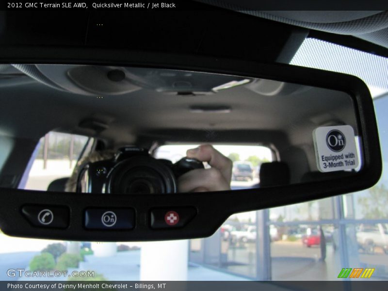 Quicksilver Metallic / Jet Black 2012 GMC Terrain SLE AWD