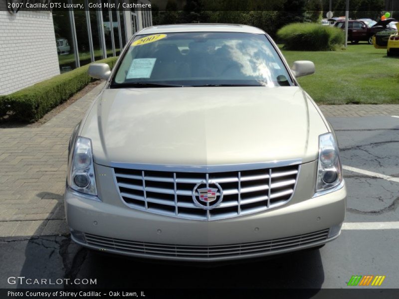 Gold Mist / Cashmere 2007 Cadillac DTS Luxury