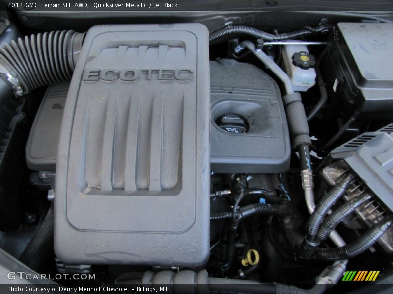 Quicksilver Metallic / Jet Black 2012 GMC Terrain SLE AWD