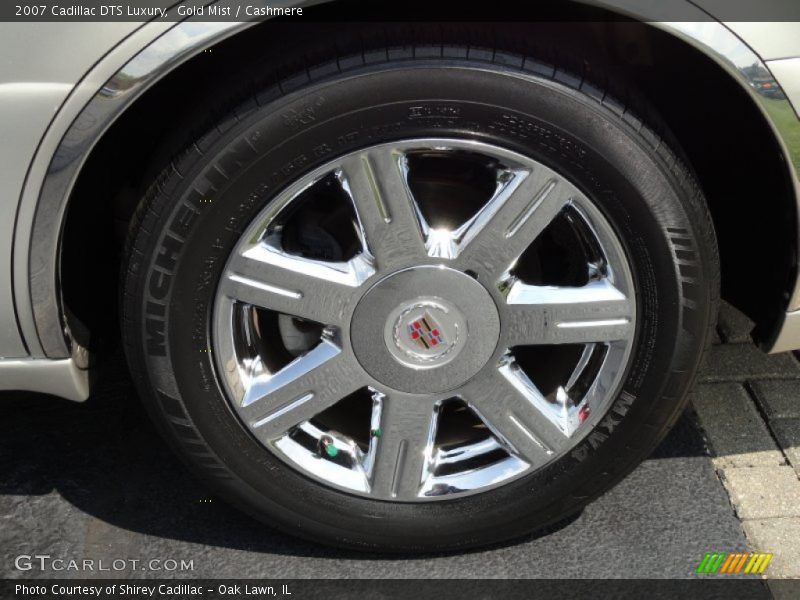 Gold Mist / Cashmere 2007 Cadillac DTS Luxury