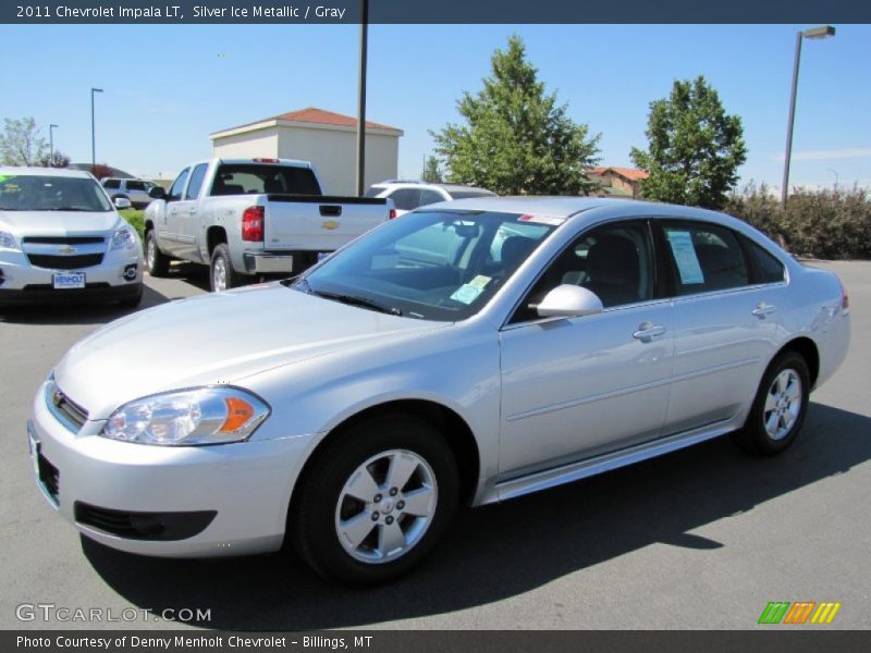 Silver Ice Metallic / Gray 2011 Chevrolet Impala LT