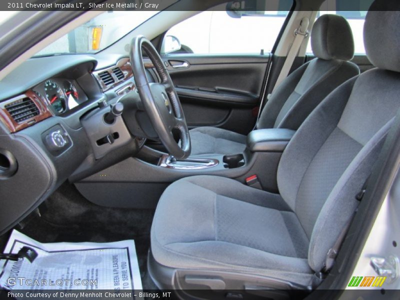Silver Ice Metallic / Gray 2011 Chevrolet Impala LT