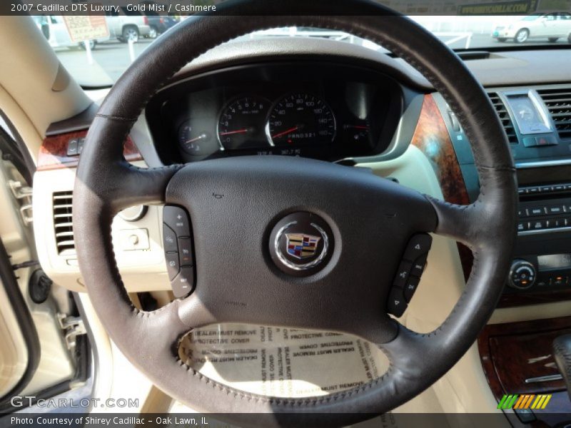 Gold Mist / Cashmere 2007 Cadillac DTS Luxury