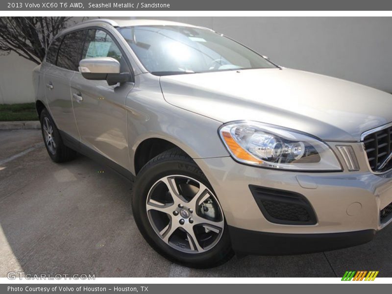 Seashell Metallic / Sandstone 2013 Volvo XC60 T6 AWD