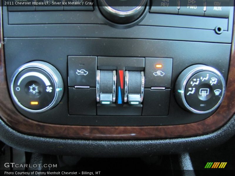 Silver Ice Metallic / Gray 2011 Chevrolet Impala LT