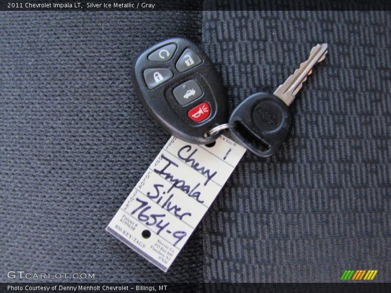 Silver Ice Metallic / Gray 2011 Chevrolet Impala LT