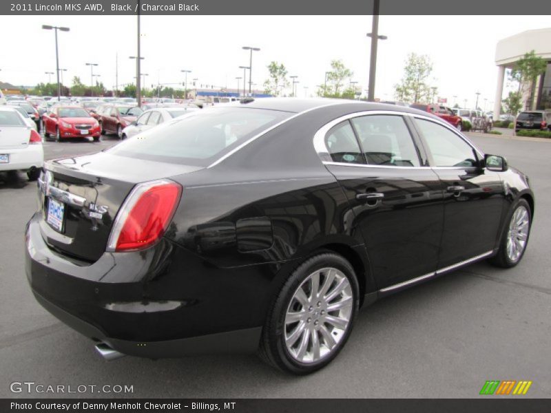 Black / Charcoal Black 2011 Lincoln MKS AWD