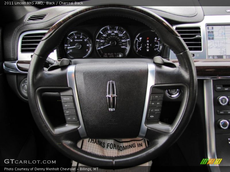 2011 MKS AWD Steering Wheel