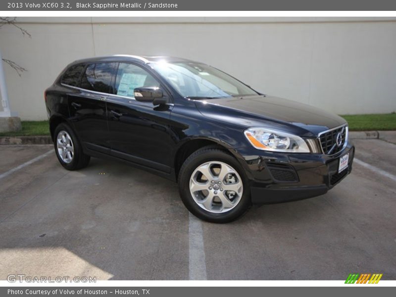 Black Sapphire Metallic / Sandstone 2013 Volvo XC60 3.2