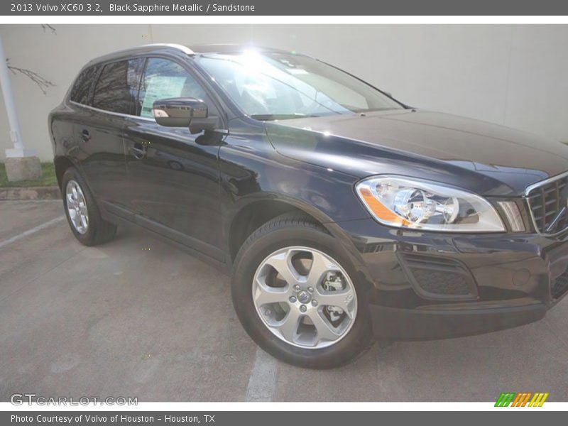Black Sapphire Metallic / Sandstone 2013 Volvo XC60 3.2
