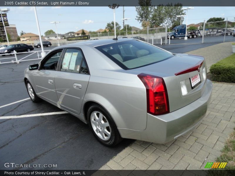 Light Platinum / Ebony 2005 Cadillac CTS Sedan