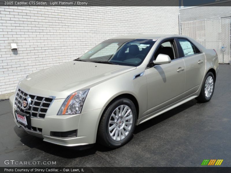 Light Platinum / Ebony 2005 Cadillac CTS Sedan