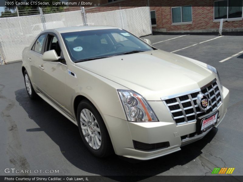 Light Platinum / Ebony 2005 Cadillac CTS Sedan