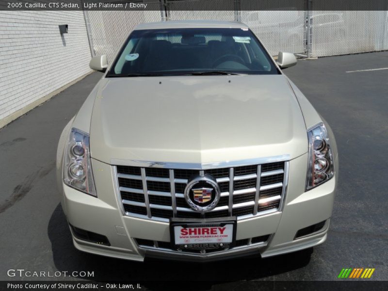 Light Platinum / Ebony 2005 Cadillac CTS Sedan