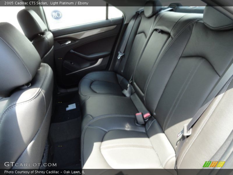 Light Platinum / Ebony 2005 Cadillac CTS Sedan