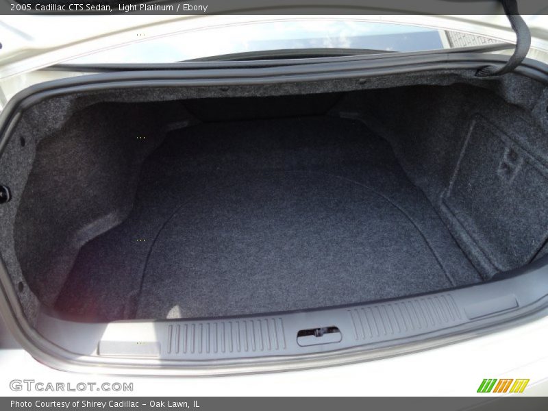 Light Platinum / Ebony 2005 Cadillac CTS Sedan