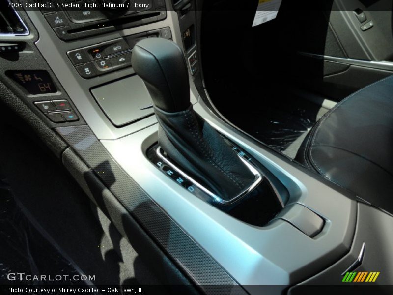 Light Platinum / Ebony 2005 Cadillac CTS Sedan